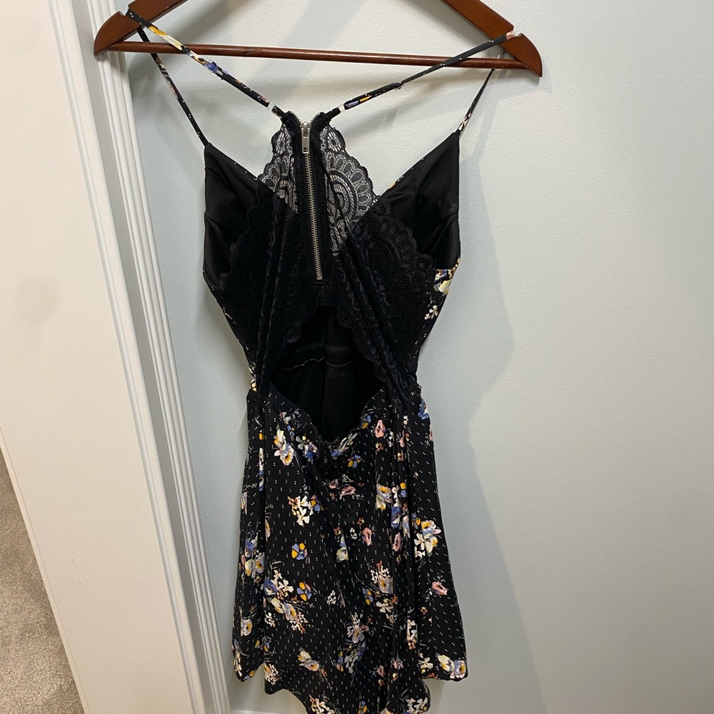 LOVE NICKIE LEW mini dress with tulle skirt
